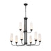 Myhouse Lighting Kichler - 52482BK - Nine Light Chandelier - Truby - Black