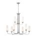 Myhouse Lighting Kichler - 52482PN - Nine Light Chandelier - Truby - Polished Nickel