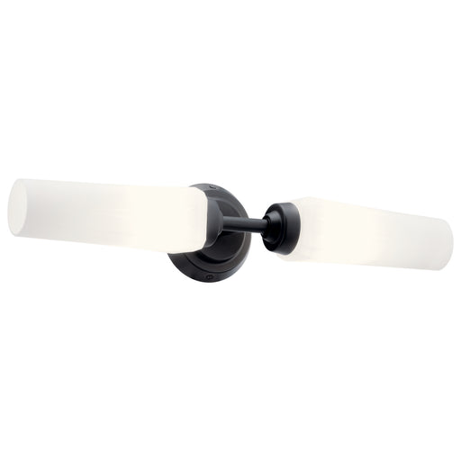 Myhouse Lighting Kichler - 55074BK - Two Light Wall Sconce - Truby - Black