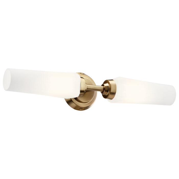 Myhouse Lighting Kichler - 55074CPZ - Two Light Wall Sconce - Truby - Champagne Bronze