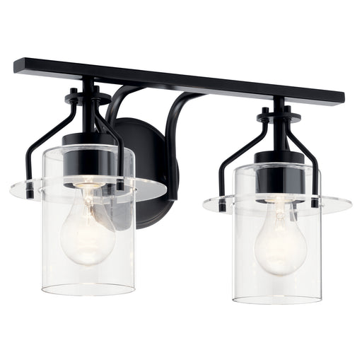 Myhouse Lighting Kichler - 55078BK - Two Light Bath - Everett - Black