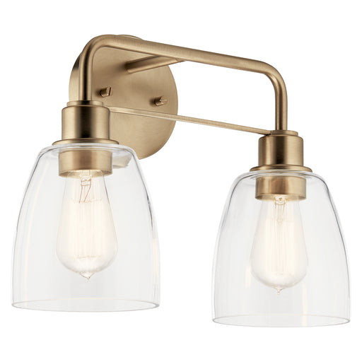 Myhouse Lighting Kichler - 55101CPZ - Two Light Bath - Meller - Champagne Bronze