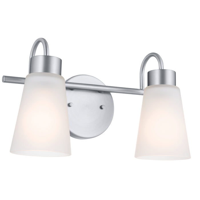 Myhouse Lighting Kichler - 55125NI - Two Light Bath - Erma - Brushed Nickel