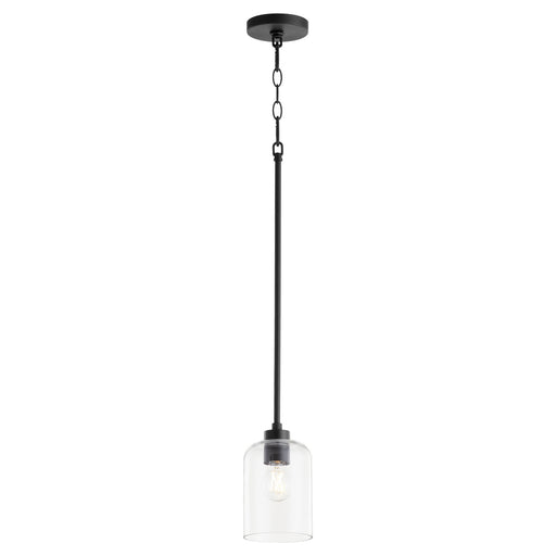 Myhouse Lighting Quorum - 3374-59 - One Light Pendant - Tribute - Matte Black