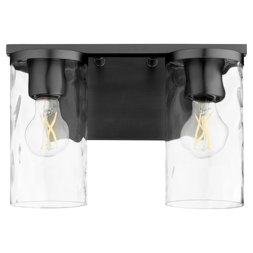 Myhouse Lighting Quorum - 5111-2-59 - Two Light Vanity - Steinway - Matte Black