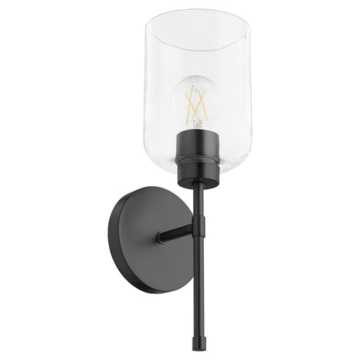 Myhouse Lighting Quorum - 5374-1-59 - One Light Wall Mount - Tribute - Matte Black