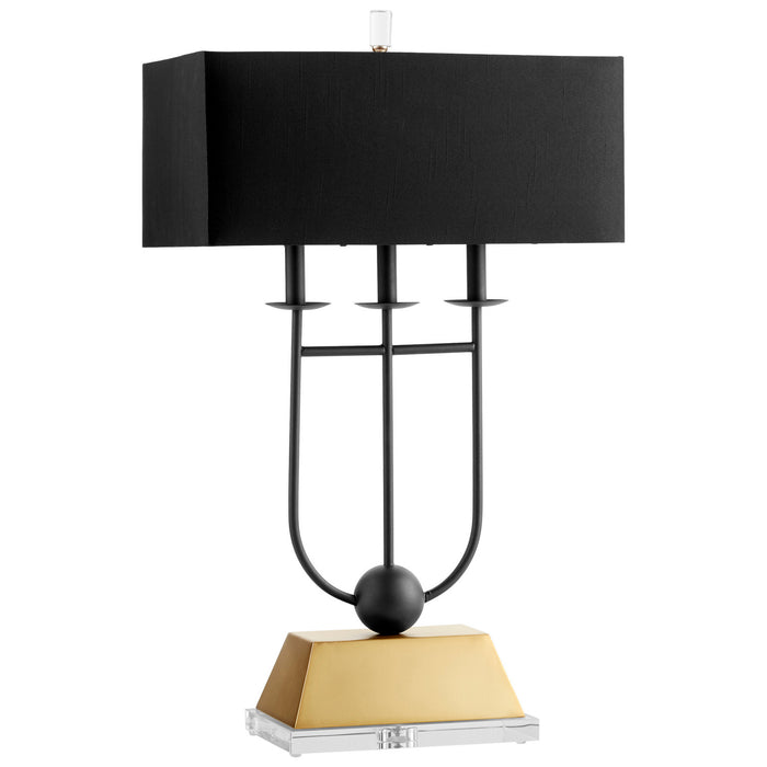 Myhouse Lighting Cyan - 10983-1 - LED Table Lamp - Black And Gold