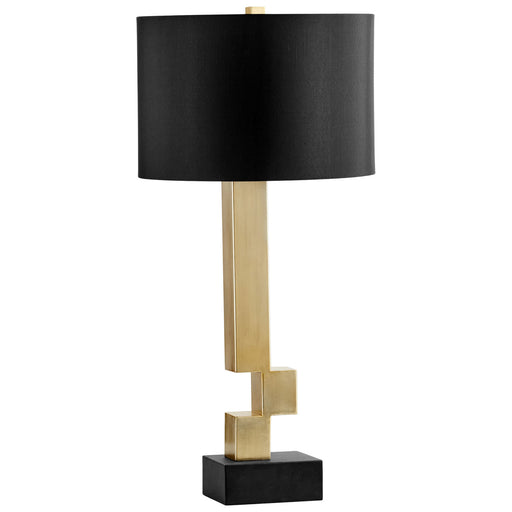 Myhouse Lighting Cyan - 10985-1 - LED Table Lamp - Black And Gold