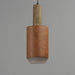 Myhouse Lighting Maxim - 10092WWDTN - LED Pendant - Scout - Weathered Wood / Tan Leather