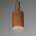 Myhouse Lighting Maxim - 10092WWDTN - LED Pendant - Scout - Weathered Wood / Tan Leather