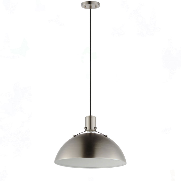 Myhouse Lighting Maxim - 12042SN - One Light Pendant - Dawn - Satin Nickel