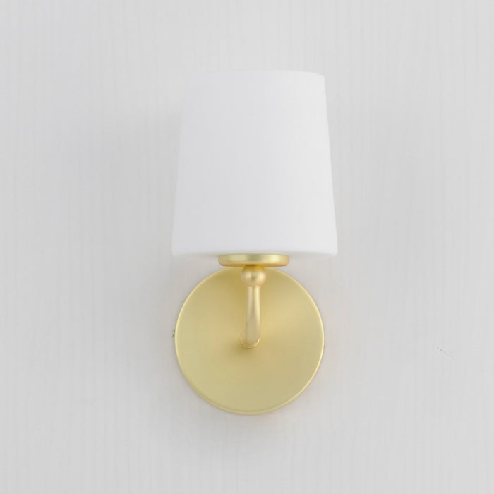 Myhouse Lighting Maxim - 12091SWSBR - One Light Wall Sconce - Bristol - Satin Brass