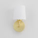 Myhouse Lighting Maxim - 12091SWSBR - One Light Wall Sconce - Bristol - Satin Brass