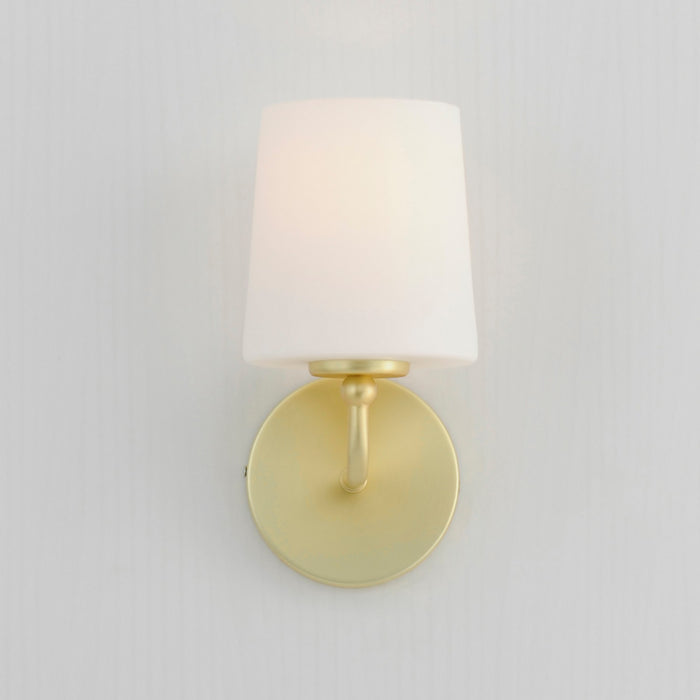 Myhouse Lighting Maxim - 12091SWSBR - One Light Wall Sconce - Bristol - Satin Brass