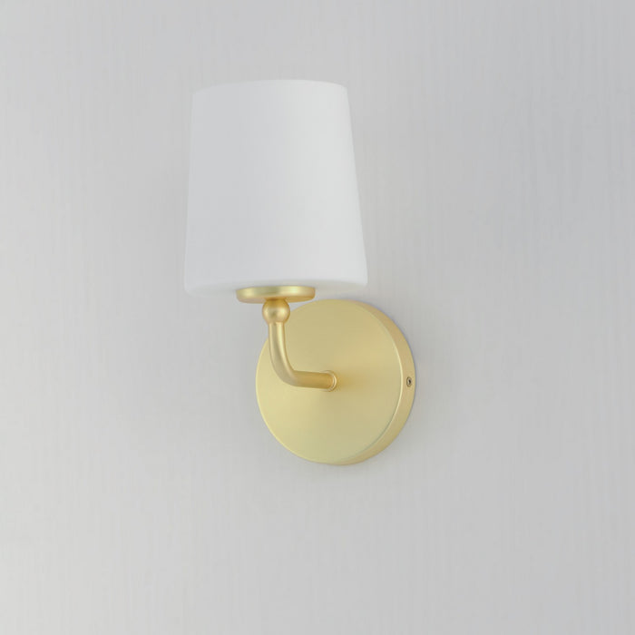 Myhouse Lighting Maxim - 12091SWSBR - One Light Wall Sconce - Bristol - Satin Brass