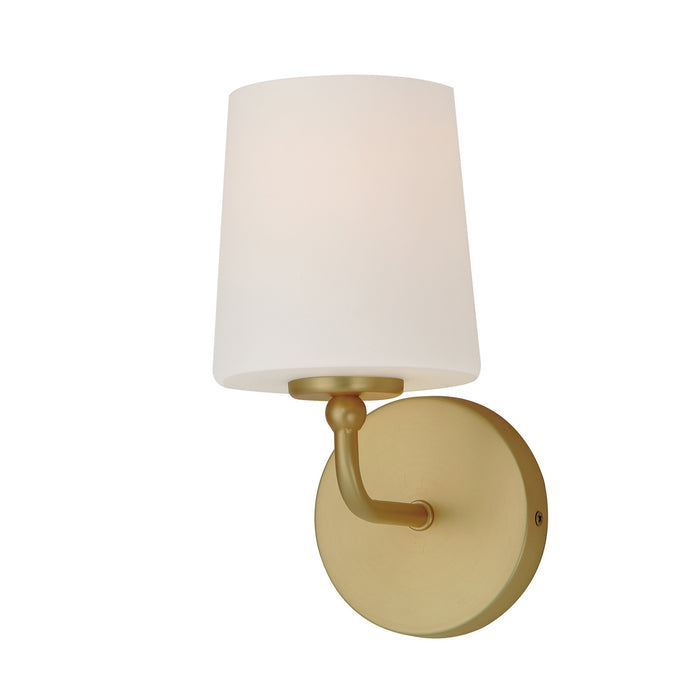 Myhouse Lighting Maxim - 12091SWSBR - One Light Wall Sconce - Bristol - Satin Brass