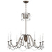 Myhouse Lighting Maxim - 12168CHB/CRY - Eight Light Chandelier - Plumette - Chestnut Bronze