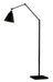 Myhouse Lighting Maxim - 12228BK - One Light Floor Lamp - Library - Black