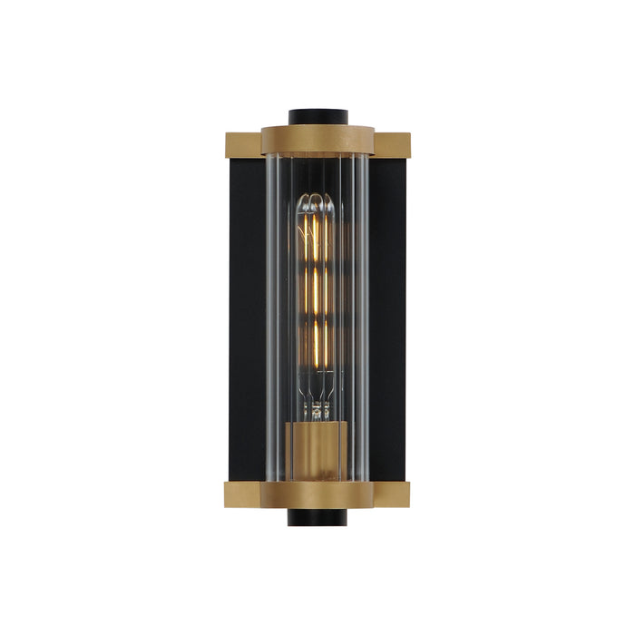 Myhouse Lighting Maxim - 16120CRBKAB - One Light Outdoor Wall Sconce - Opulent - Black / Antique Brass