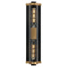 Myhouse Lighting Maxim - 16122CRBKAB - Two Light Outdoor Wall Sconce - Opulent - Black / Antique Brass