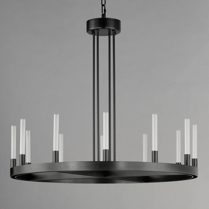 Myhouse Lighting Maxim - 16164CRBK - LED Chandelier - Ovation - Black