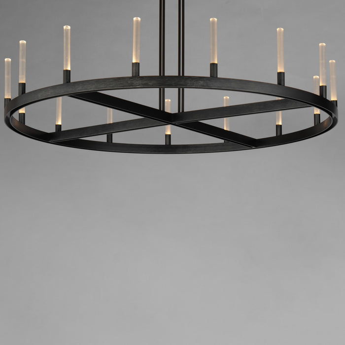 Myhouse Lighting Maxim - 16168CRBK - LED Chandelier - Ovation - Black