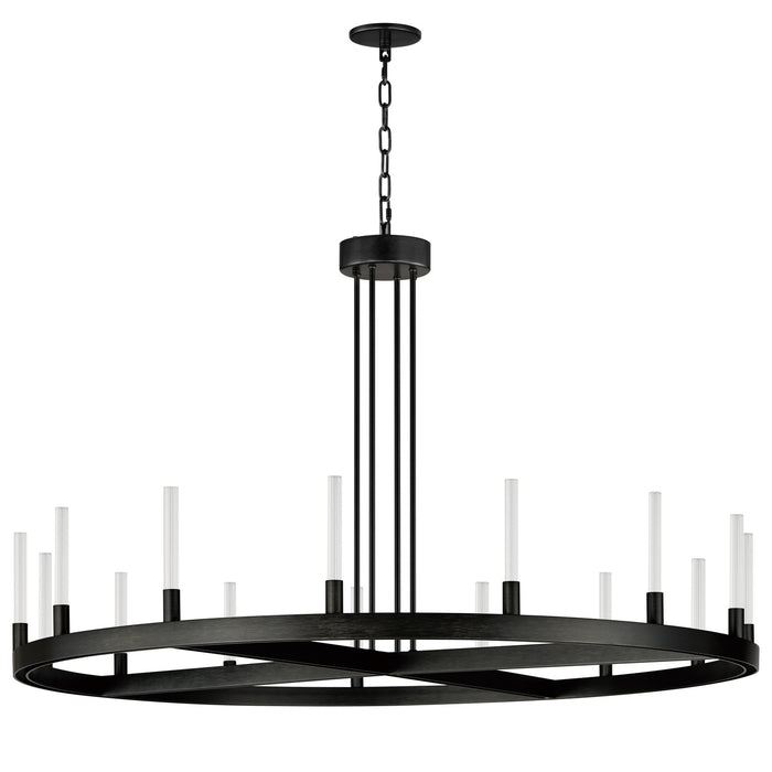 Myhouse Lighting Maxim - 16168CRBK - LED Chandelier - Ovation - Black