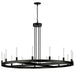 Myhouse Lighting Maxim - 16168CRBK - LED Chandelier - Ovation - Black