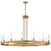 Myhouse Lighting Maxim - 16168CRGLD - LED Chandelier - Ovation - Gold