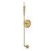 Myhouse Lighting Maxim - 24811SBR - One Light Wall Sconce - Vela - Satin Brass