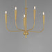 Myhouse Lighting Maxim - 24815SBR - Five Light Chandelier - Vela - Satin Brass