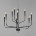 Myhouse Lighting Maxim - 24819BK - Nine Light Chandelier - Vela - Black