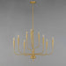 Myhouse Lighting Maxim - 24819SBR - Nine Light Chandelier - Vela - Satin Brass