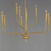 Myhouse Lighting Maxim - 24819SBR - Nine Light Chandelier - Vela - Satin Brass