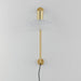 Myhouse Lighting Maxim - 24980TCSBR - LED Wall Sconce - Metropolis - Satin Brass