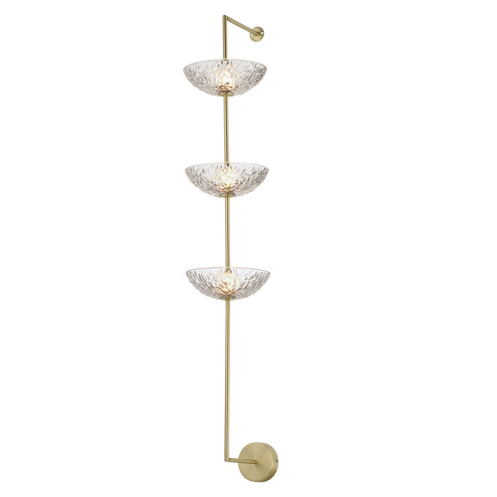 Myhouse Lighting Maxim - 24989TCSBR - LED Wall Sconce - Metropolis - Satin Brass