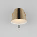 Myhouse Lighting Maxim - 25171DBZHR - LED Wall Sconce - Carlo - Dark Bronze, Leather, Heritage Brass