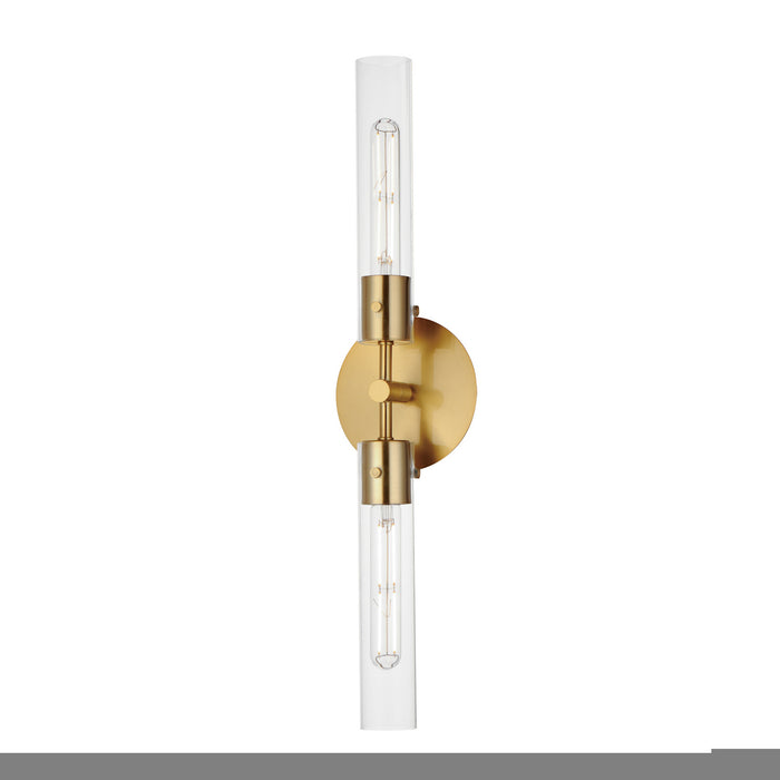 Myhouse Lighting Maxim - 26370CLNAB - LED Wall Sconce - Equilibrium - Natural Aged Brass