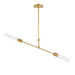 Myhouse Lighting Maxim - 26372CLNAB - LED Pendant - Equilibrium - Natural Aged Brass