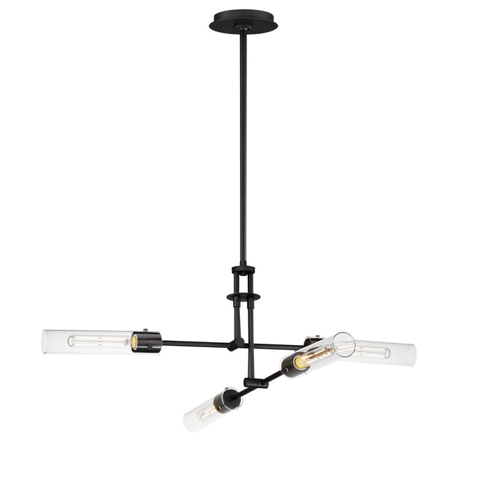 Myhouse Lighting Maxim - 26374CLBK - LED Flush Mount Convertible - Equilibrium - Black