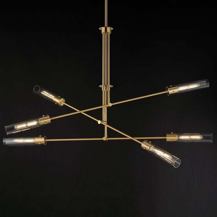 Myhouse Lighting Maxim - 26376CLNAB - LED Pendant - Equilibrium - Natural Aged Brass