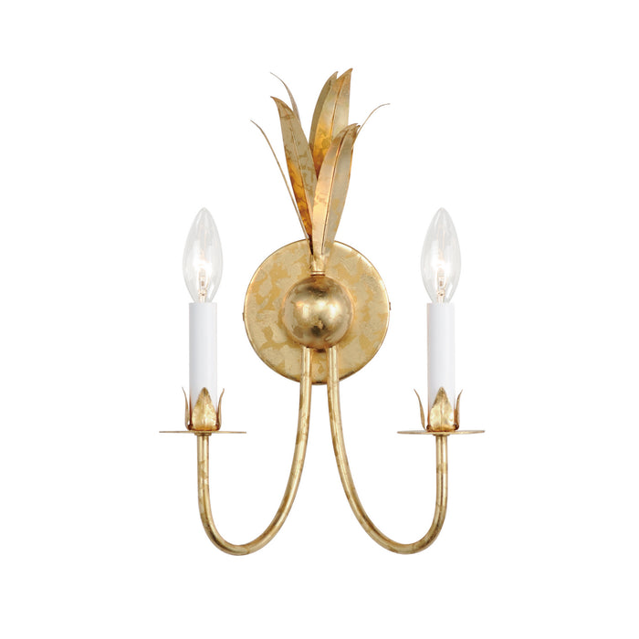 Myhouse Lighting Maxim - 2882GL - Two Light Wall Sconce - Paloma - Gold Leaf