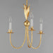 Myhouse Lighting Maxim - 2883GL - Three Light Chandelier - Paloma - Gold Leaf