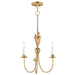 Myhouse Lighting Maxim - 2883GL - Three Light Chandelier - Paloma - Gold Leaf