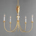 Myhouse Lighting Maxim - 2885GL - Five Light Chandelier - Paloma - Gold Leaf