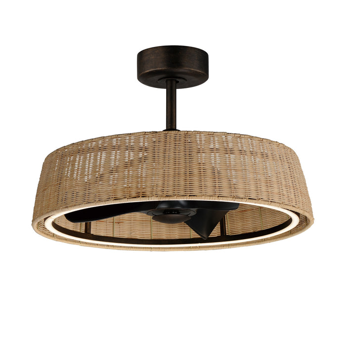 Myhouse Lighting Maxim - 61012NADBZ - LED Outdoor Fandelight - Tulum - Dark Bronze