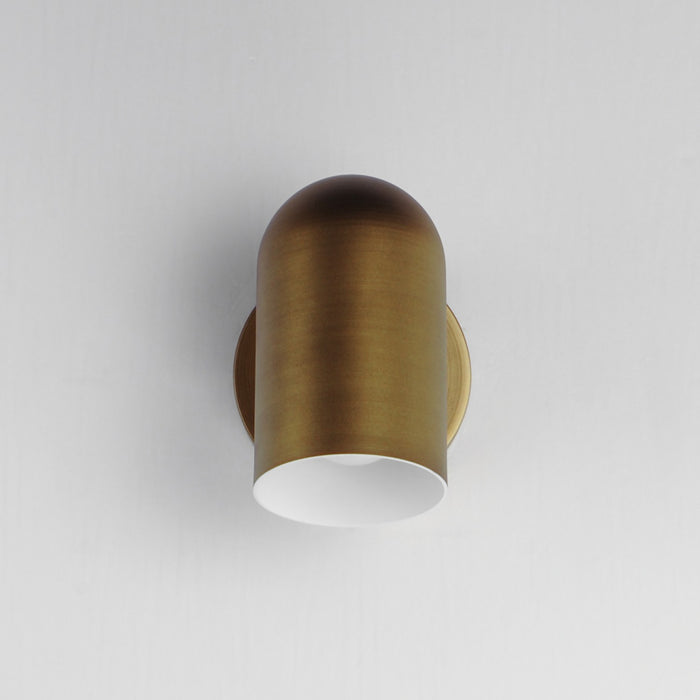 Myhouse Lighting Maxim - 62003NAB - LED Outdoor Wall Sconce - Spot Light - Natural Aged Brass