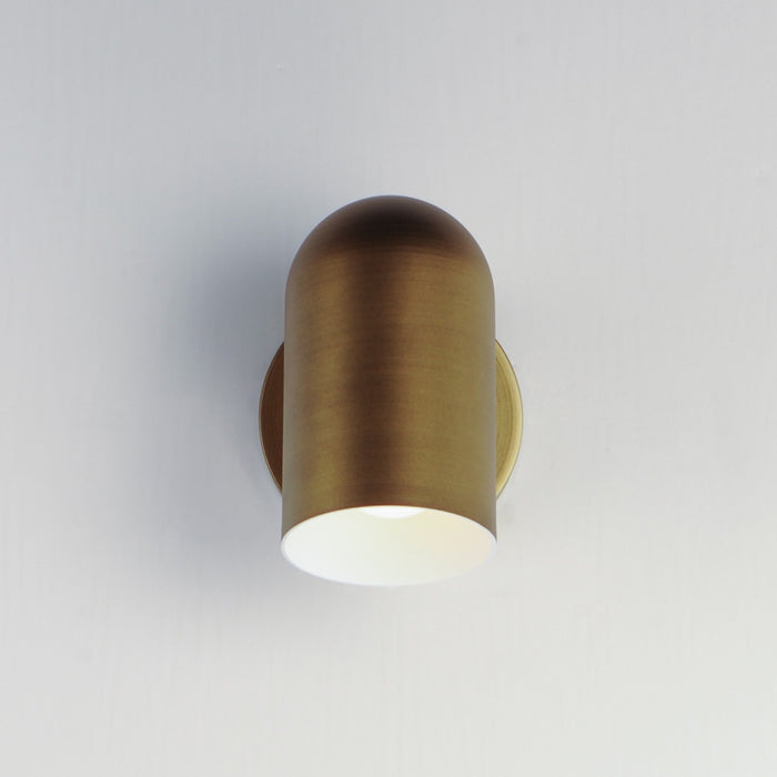 Myhouse Lighting Maxim - 62003NAB - LED Outdoor Wall Sconce - Spot Light - Natural Aged Brass