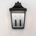 Myhouse Lighting Maxim - 40231CLBK - Two Light Pocket Sconce - Sutton Place VX - Black
