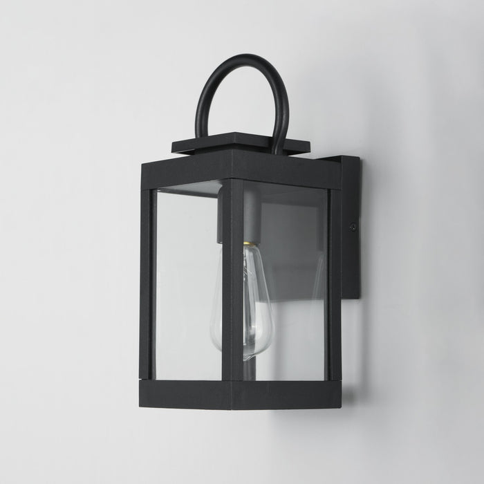 Myhouse Lighting Maxim - 40312CLBK - One Light Outdoor Wall Sconce - Nassau Vivex - Black